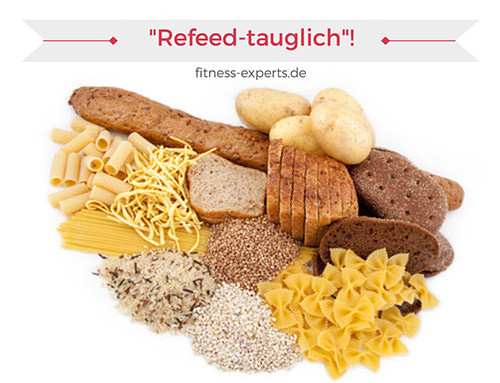 Sehr geeignete Lebensmittel für Refeeds.